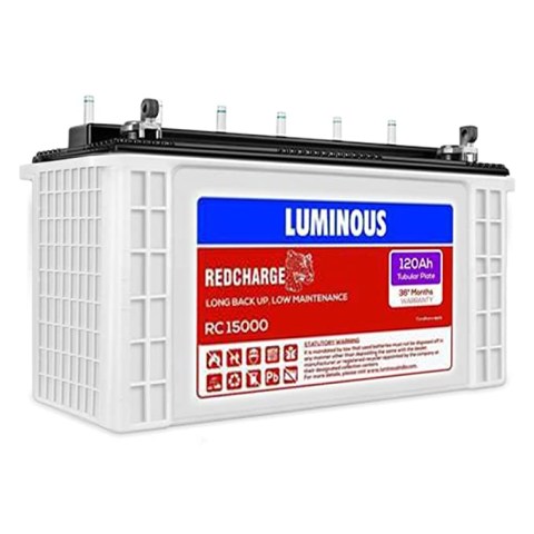 Luminous RC18000 Red charge 150Ah Battery inverter chennai 