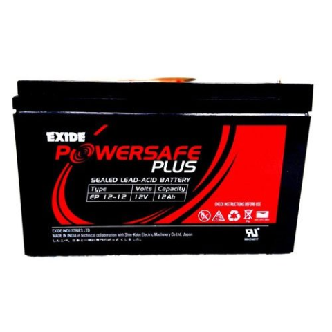 Exide Powersafe 12Ah 12V UPS Battery inverterchennai.com