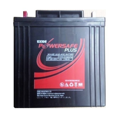 Exide Powersafe 26Ah 12V UPS Battery inverterchennai.com