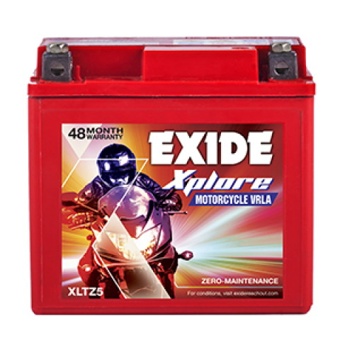 Exide 4Ah Xplore XLTZ5 battery inverterchennai.com